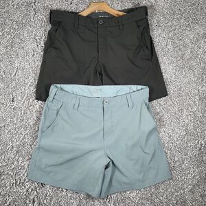 Huk Performance Shorts Bundle of Two Men's Large Cargo Utility Beach Fishing